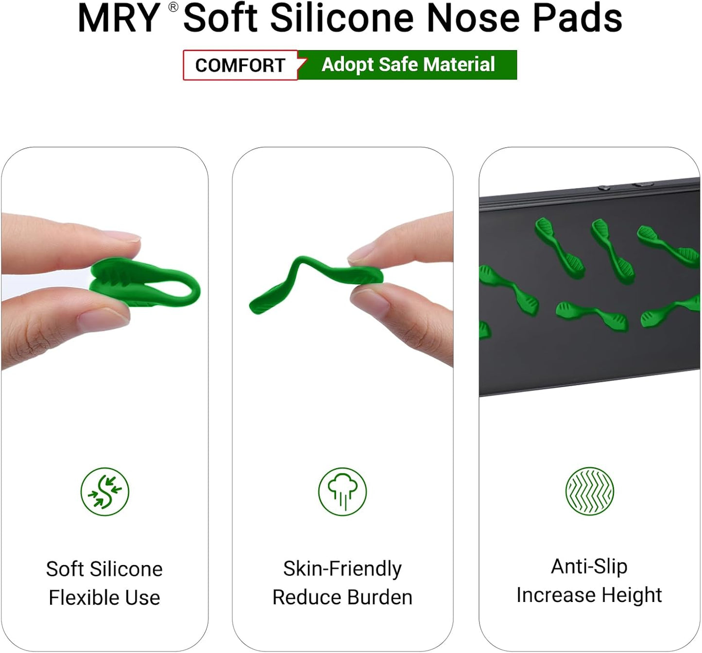 Mryok Replacement Nosepiece Nosepad for Oakley Radar Path EV RadarLock Sunglass