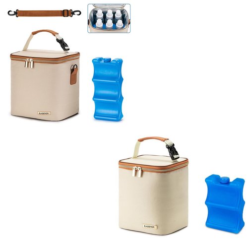 BABEYER Breastmilk Cooler Bag with Ice Pack