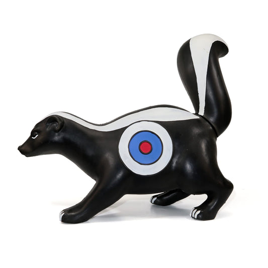 Archery 3D Animal Target Skunk with Ground Stakes for Backyard Arrow Hunting Training