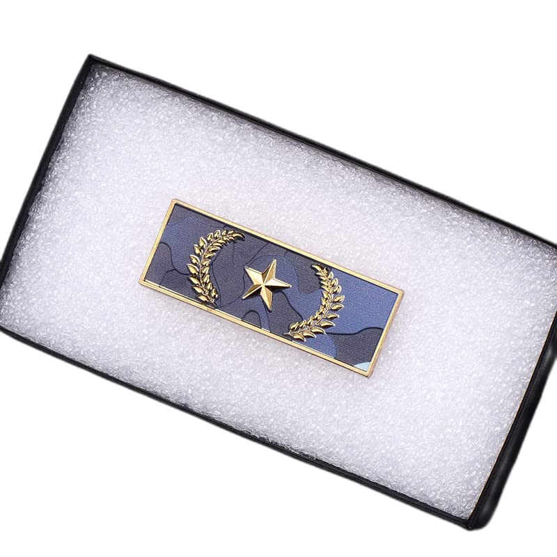 UGLYAF csgo Game Peripheral Global Elite Badge Gift Box, CSgo Ranking Level Medal (Gold)