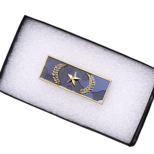 UGLYAF csgo Game Peripheral Global Elite Badge Gift Box, CSgo Ranking Level Medal (Gold)