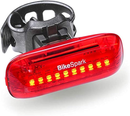 Auto-Sensing Rear Light G3 -Superbright LED Bike Tail Light - Auto On/Off & Deceleration Flash by Motion Sensing - USB Rechargeable - IPX5 - Made in Taiwan