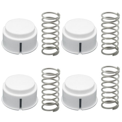 Ebrmeiwo Cooler Replacement Button and Spring, OEM Replacement Kit, Fit for Playmate ArmorTM Model 43400 (4 Sets)