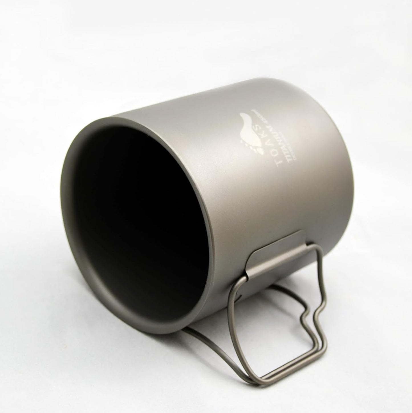 TOAKS 450ml Titanium Double Wall Camping Cup - Lightweight & Durable