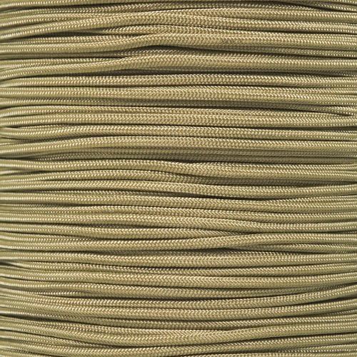 PARACORD PLANET | 275 LB Paracord Breaking Strength Tactical 5-Strand 3/32” (2.38) Thickness Parachute Cord Rope | 100 FT Hanks - Black