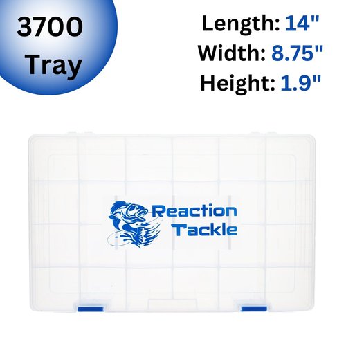 Reaction Tackle Fishing Tackle Trays - 3700 4-Pack