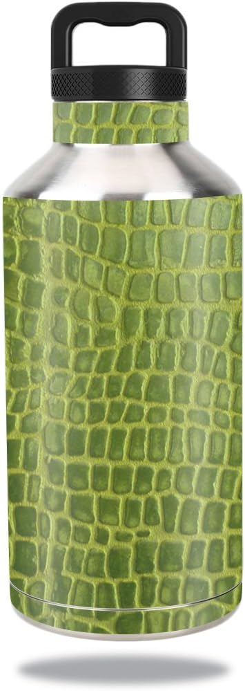 MightySkins Skin Compatible with Ozark Trail Water Bottle 64 oz wrap Cover Sticker Skins Croc Skin