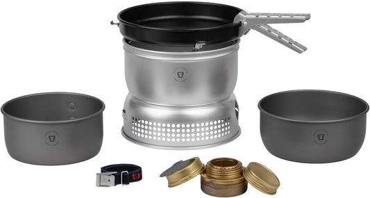 Trangia 25-9 Ultralight Camping Cookset with Alcohol Stove & Non-Stick Frypan