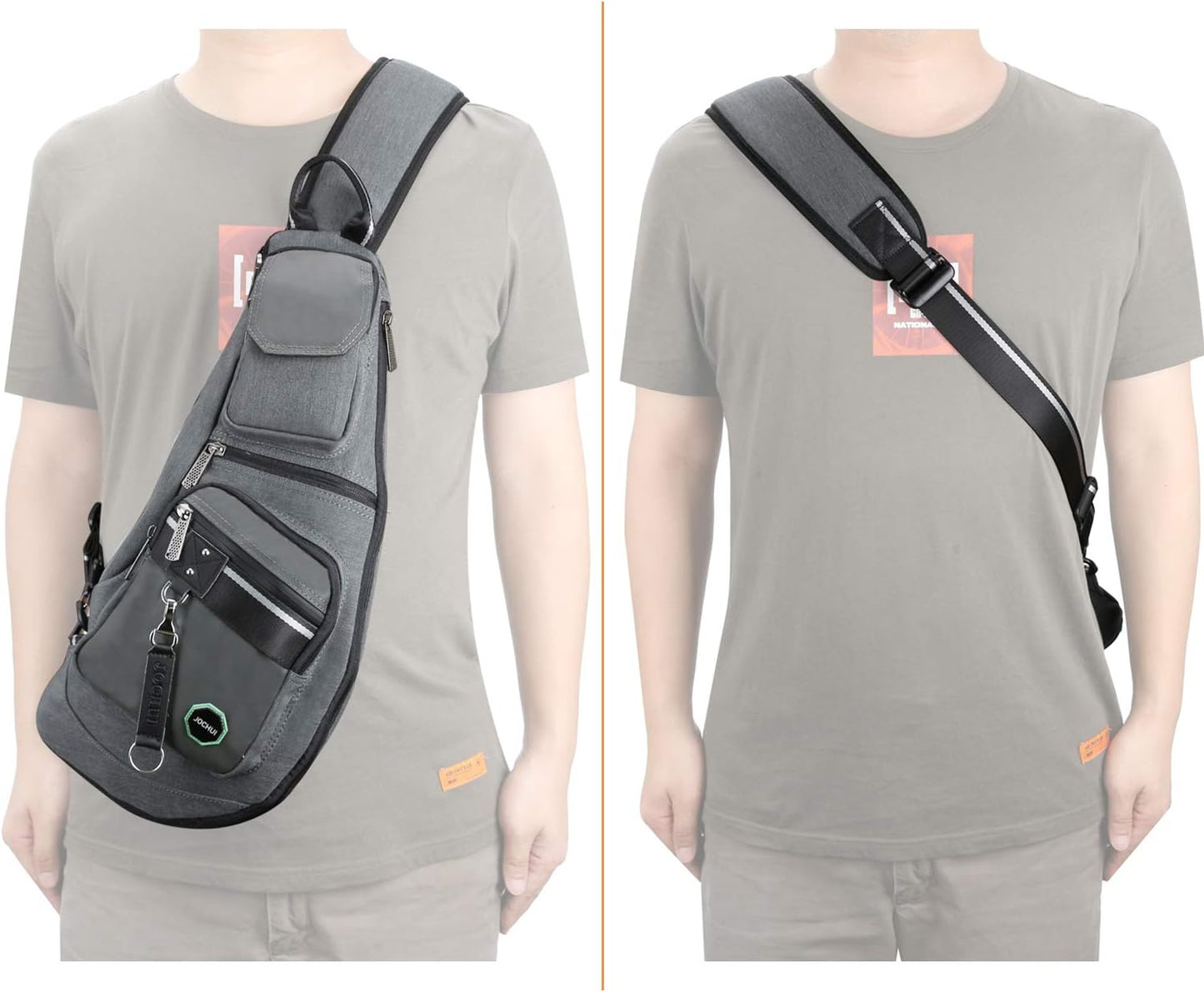 Small Crossbody Sling Bag - Versatile Shoulder Backpack for Everyday Use