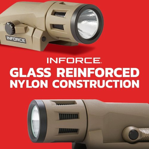 Inforce WML 400 Lumens Gen 2 Weaponlight White Light, (Flat Dark Earth)