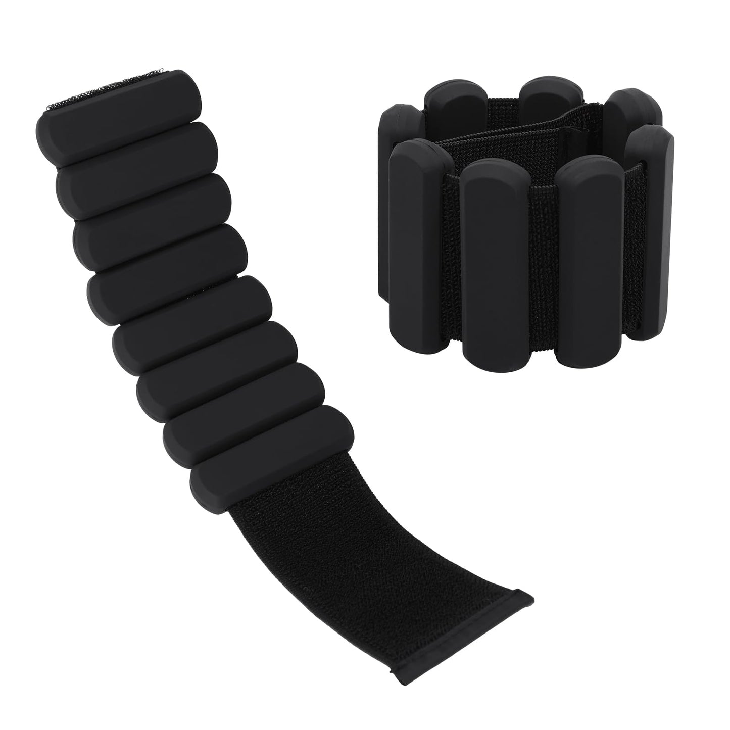 AMIR Wrist Weights, Adjustable Ankle Weights For Women, Waterproof Leg Strength Training Wrist For Yoga Running Swimming Pilates (1Pair, 1 lb Each)