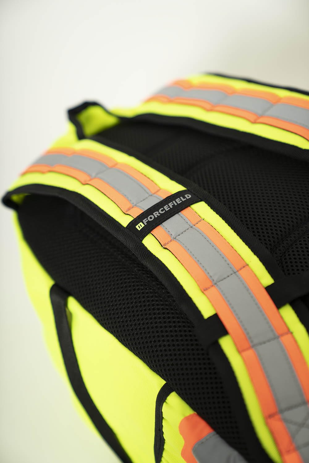 Forcefield Signal - Hi-Vis Reflective Utility Safety Backpack, Lime, Regular