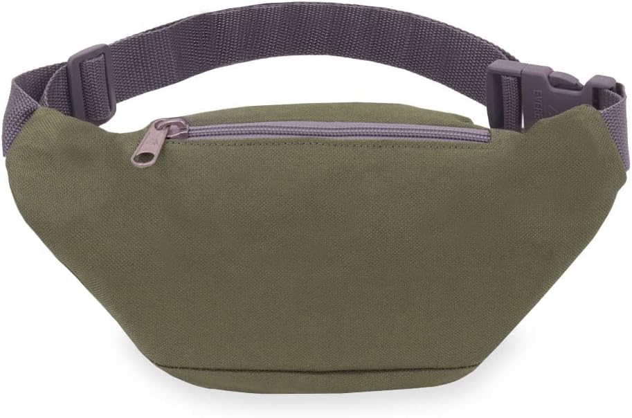 Everest Olive Waist Pack - Durable, Lightweight, One Size Travel Gear