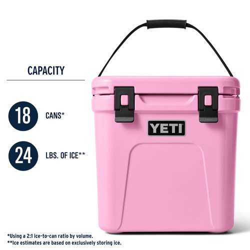 Yeti Roadie 24 Cooler, Power Pink