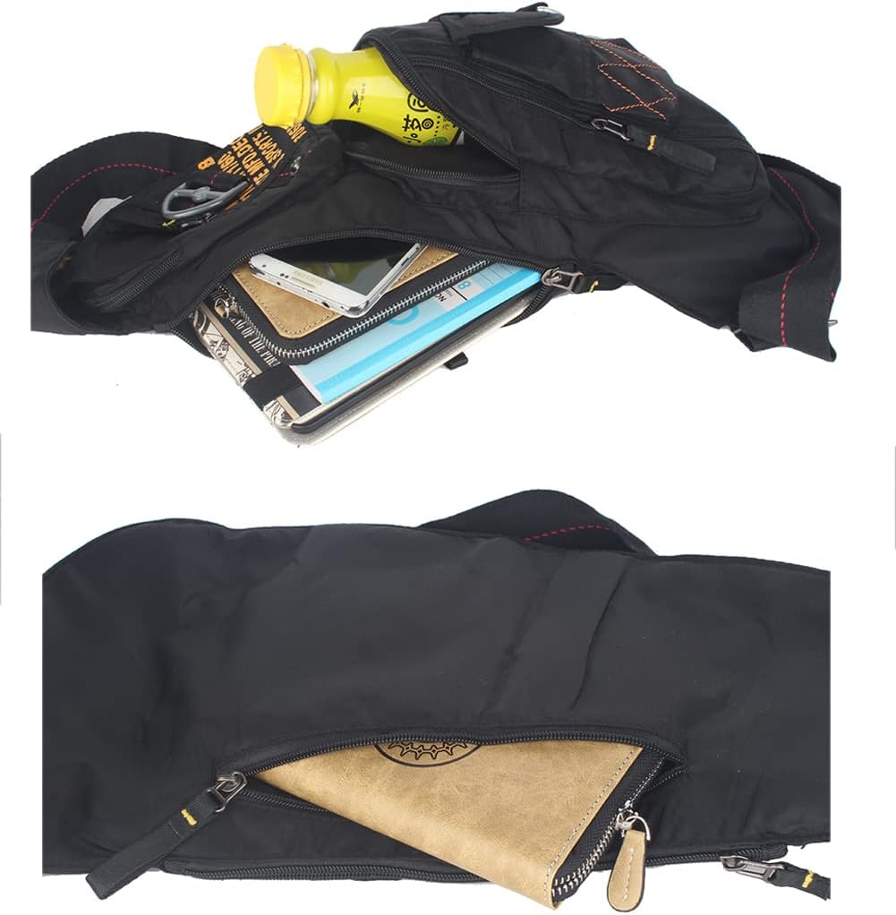 Nylon Sling Chest Bag Daypack Bicycle Travel Gym Backpack