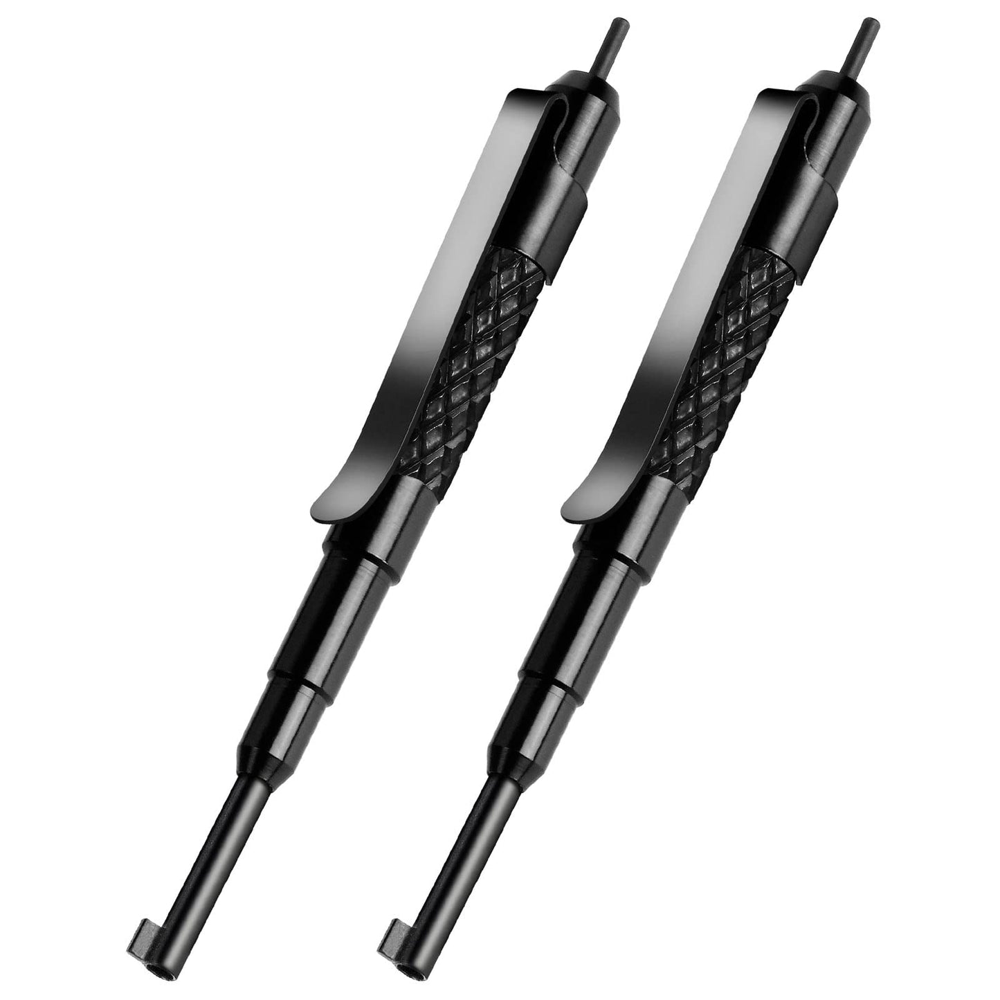 JOTOVO Alloy Steel Pocket Key, Universal Handcuff Keys with Clip for All Standard Series Hand Cuffs - 2Pack