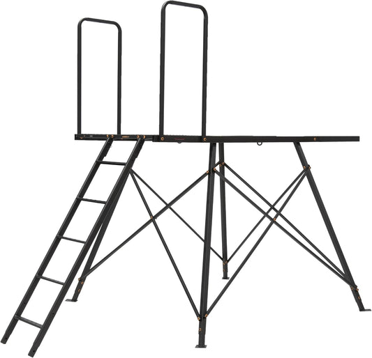 Muddy Deluxe 5' Tower, Black, One Size