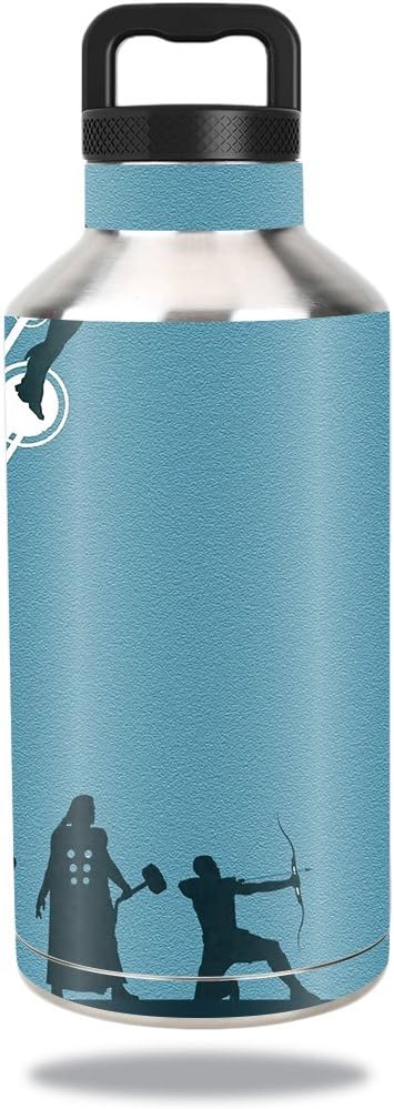 MightySkins Skin Compatible with Ozark Trail Water Bottle 64 oz – Just Chill | Protective, Durable, and Unique Vinyl Decal wrap Cover | Easy to Apply, Remove, and Change Styles | Made in The USA