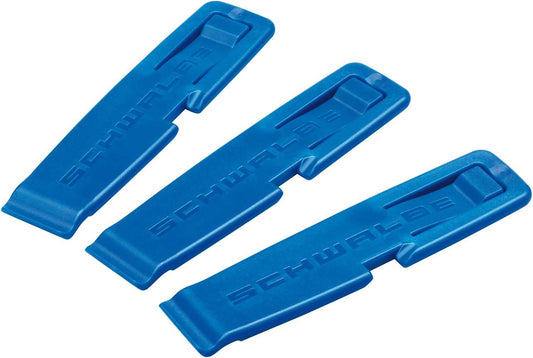 SCHWALBE Bicycle Tire Levers, Blue, 2.4 x 0.4 x 3.9 inches