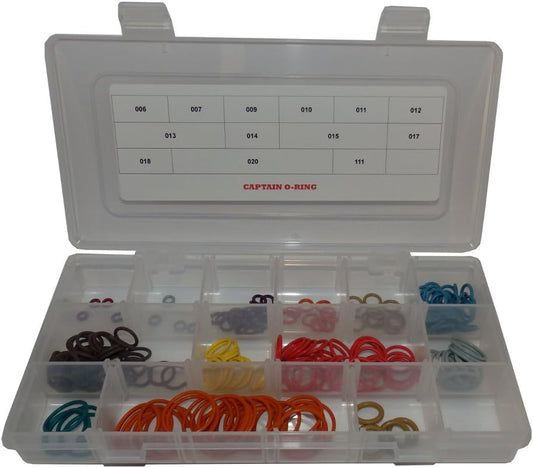 Spyder 09/10 - Color Coded 5X Box Oring Rebuild Kit (Compatible with 2009 & 2010 Spyder Aggressor, Electra, MR1, Pilot, Sonix, Victor, Xtra)