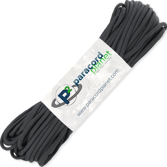 PARACORD PLANET 100' Feet of Type III 550 Paracord - Black