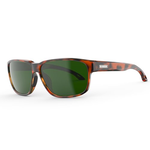 Rheos Edgewater Floating Polarized Sunglasses | 100% UV Protection | Boating & Fishing | Water Sports | Anti-Glare (Tortoise | Moss)