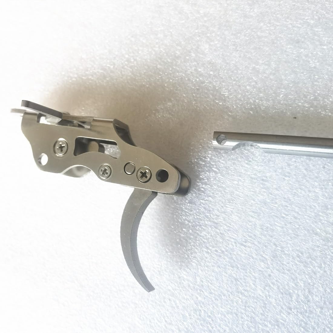 FEIXIA-201A 304 Stainless Steel Fishing Mechanism Submersible Amphibious DIY Full Metal Steel 200 Pounds DIY Speargun Trigger