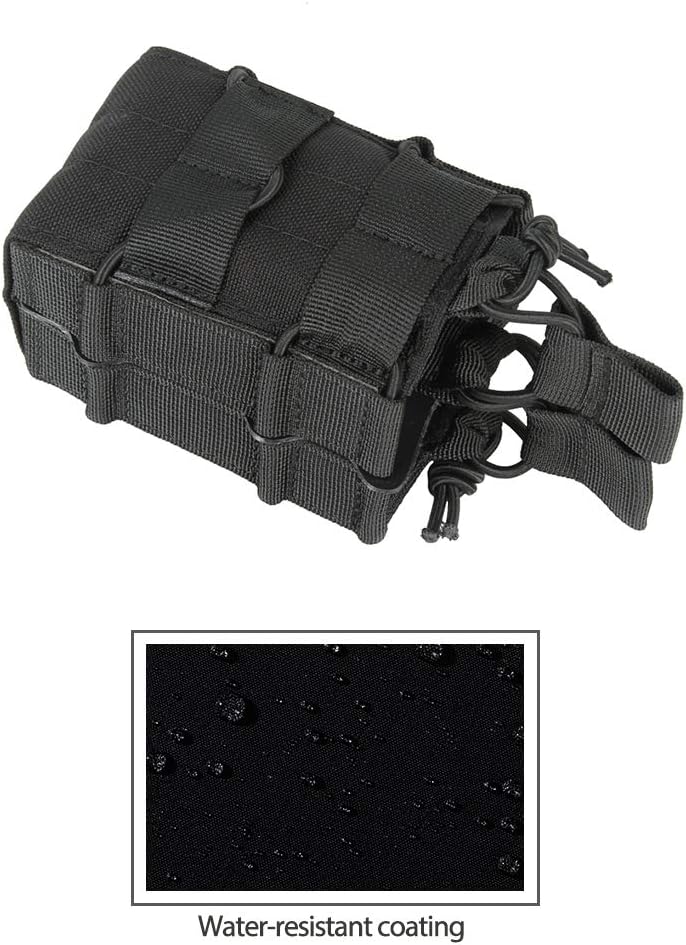 EXCELLENT ELITE SPANKER Tactical Molle Single/Double Open-Top Mag Pouch for M4 M14 M16 AR15 G36 Magazine