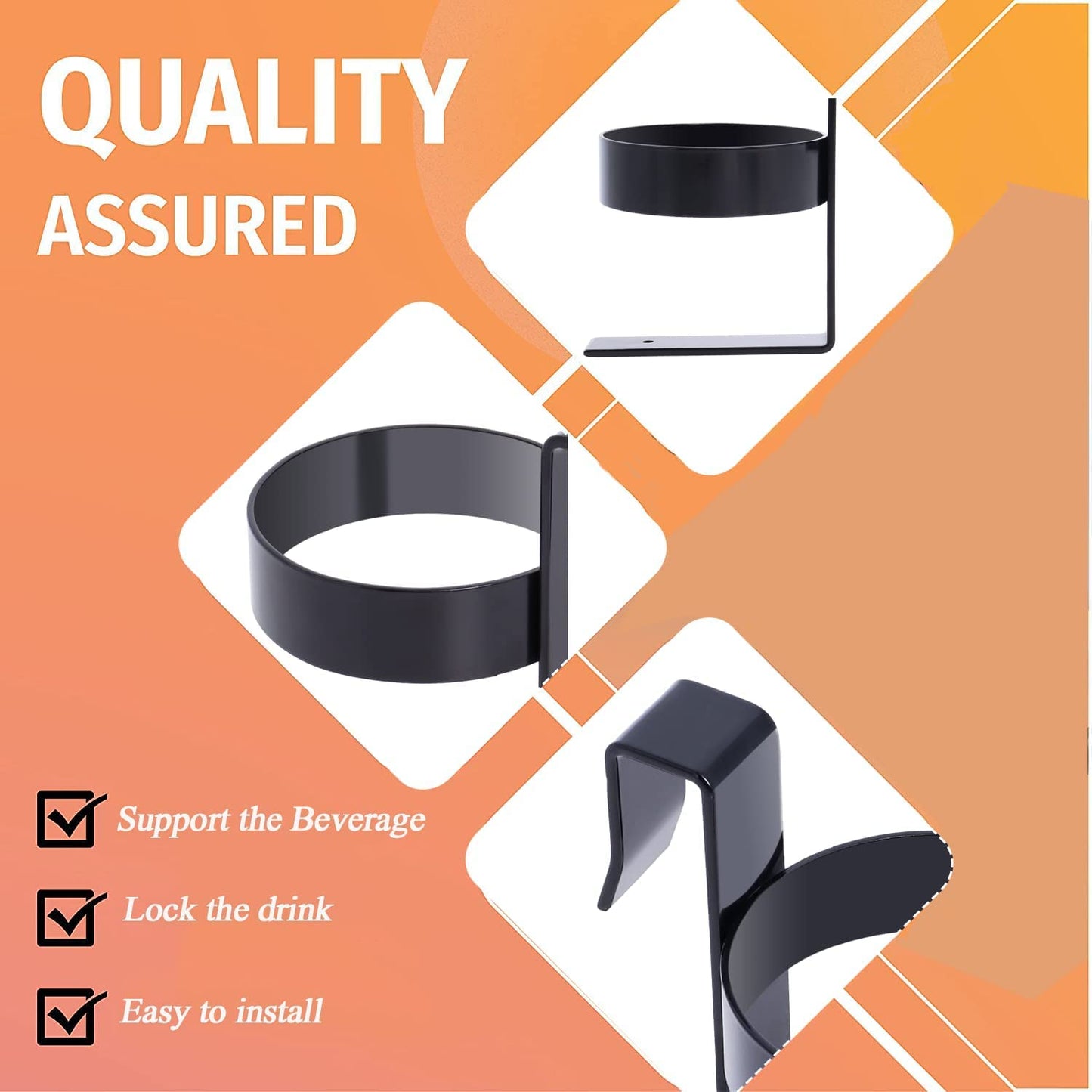 Cooler Beverage Holder, Cooler Cup Holder/Drink Holder Compatible with YETII Tundra, RTICC Cooler