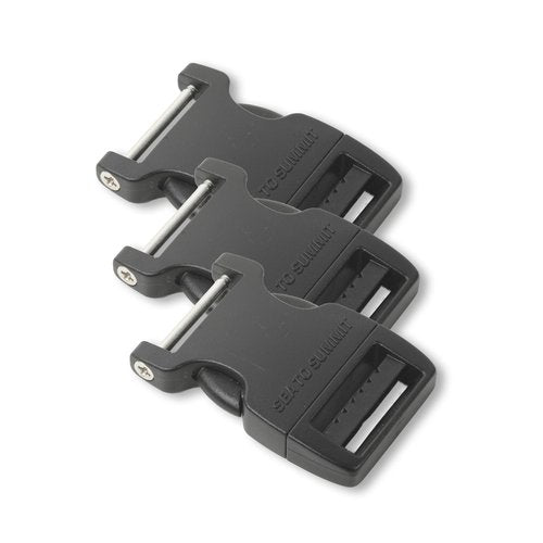 Sea to Summit Field Repair Buckle - Side Release, 1 Pin, 3-pack, 25mm / 1in