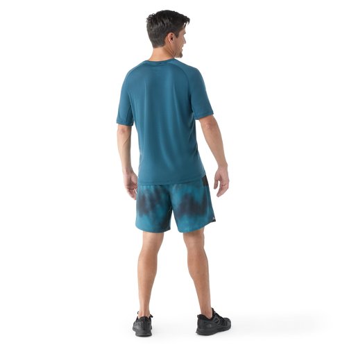 Smartwool Men's Active Ultralite Short Sleeve, Breathable Performance Athletic T-Shirt - Twilight Blue - X-Large