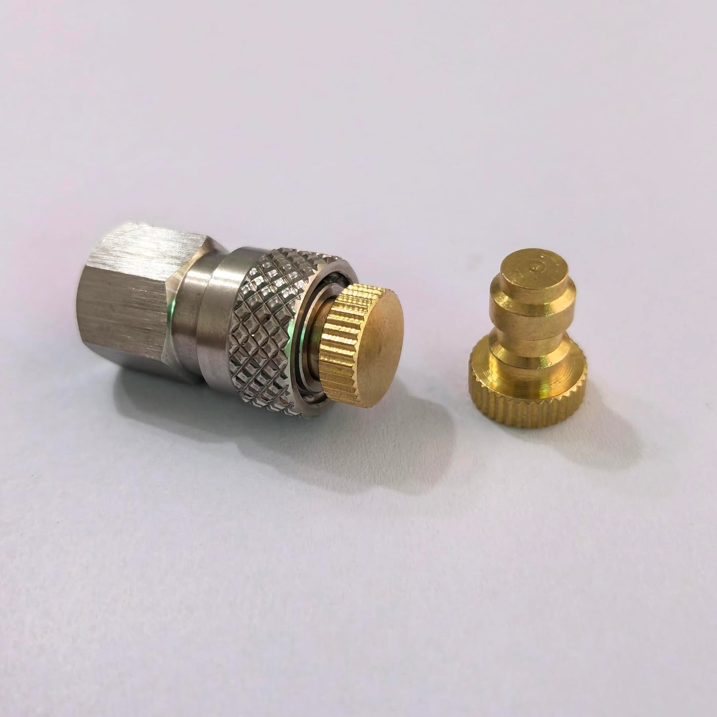 Aopkeo 2-Pack Connection Hex 8mm Quick Connect Male Dust Plug Blind Plug High Pressure for Paintball Airsoft PCP Shoting Pump Accessories