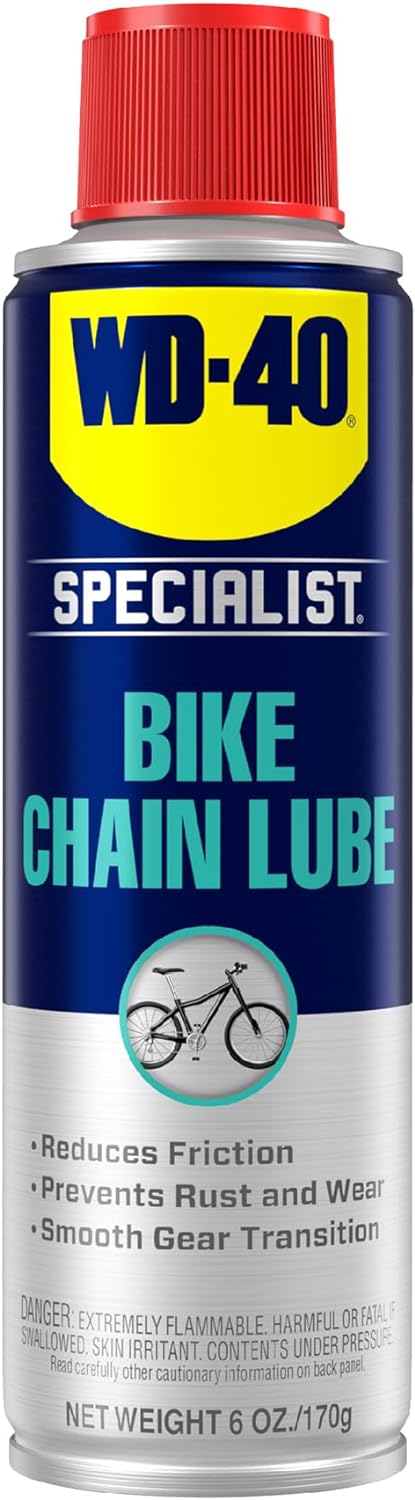 WD-40 Specialist Bike Chain Lube - 6 OZ | Premium Lubricant for Smooth Cycling