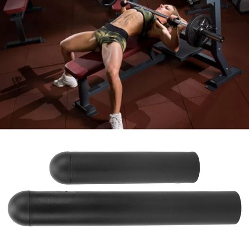 Yuecoom Barbell Bar Adapter Sleeve Convert, Sleeve Olympic Adapter Sleeves with Collars Dumbbell Convert 0.98in to 1.97in Post Sleeve for Weightlifting Bed (230mm)