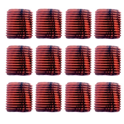 QLXHBOT Rubber Fishing Reel Handle Grip Sleeve Non-Slip Baitcaster Knob Covers for Casting or Spinning Reel Red -12PCS
