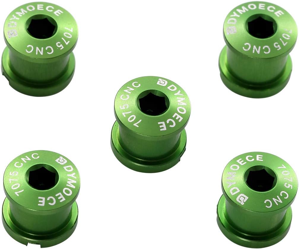 7075 Aluminum Alloy Double Chainring Bolts for Road MTB Bicycle M8 Crankset