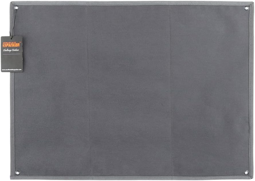 EXCELLENT ELITE SPANKER Tactical Patchs Display Board Foldable Military Patch Holder Panel (Black, S)