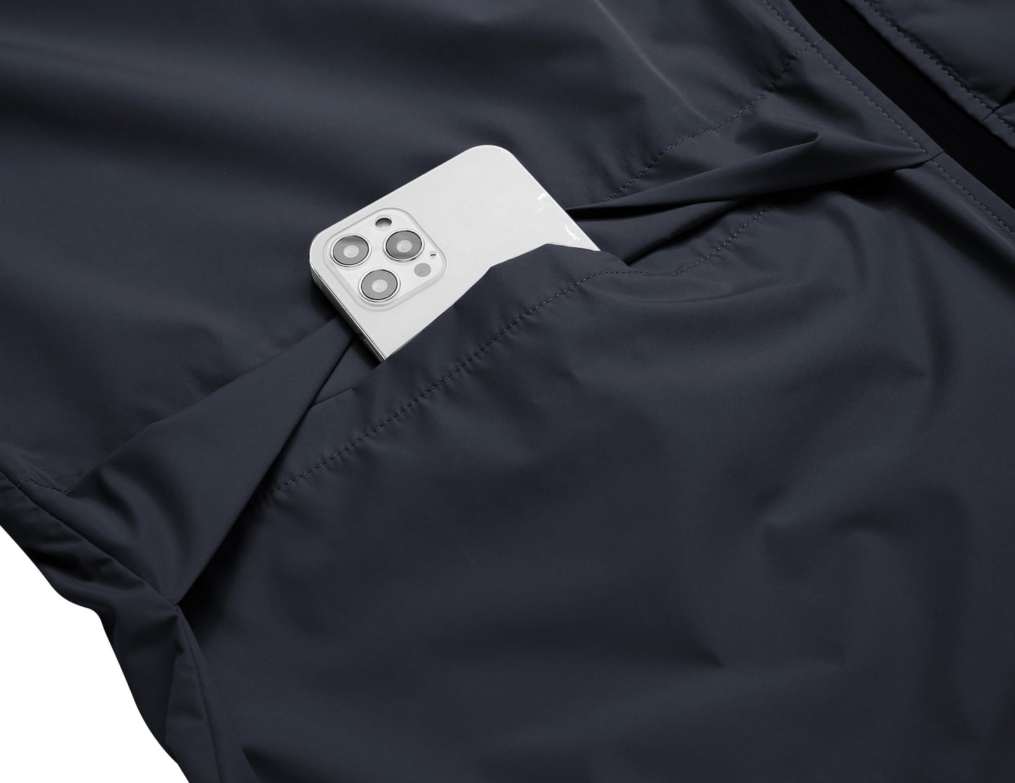 COOFANDY Rain Gear for Men Waterproof Lightweight Rain Coat Breathable Rain Jackets with Hood
