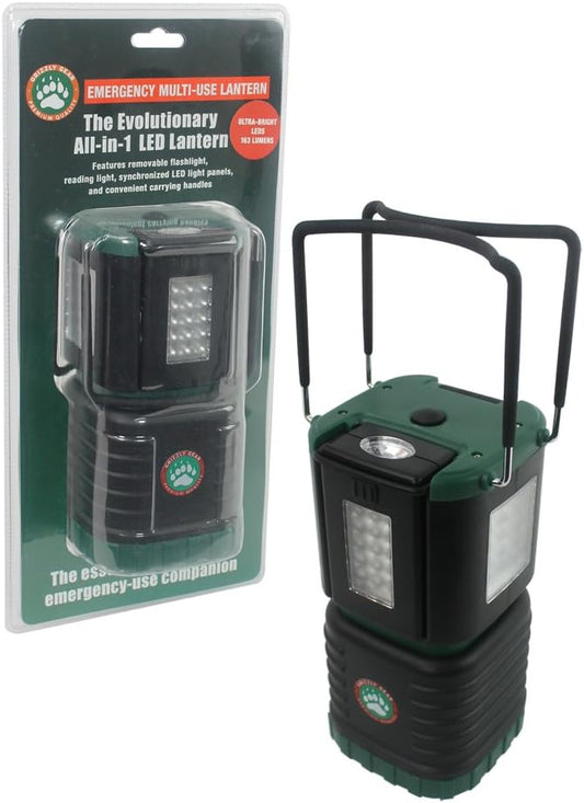 Emergency Lantern - All in 1 Multi-use LED Lantern with Flashlight and Reading Light