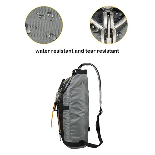 Miramrax Tactical Military Backpack Parachute Bag Flight Backpacks Day Pack Nylon Rucksacks for Men and Women for Travel Outdoor Hiking Camping Trekking Climbing College Grey