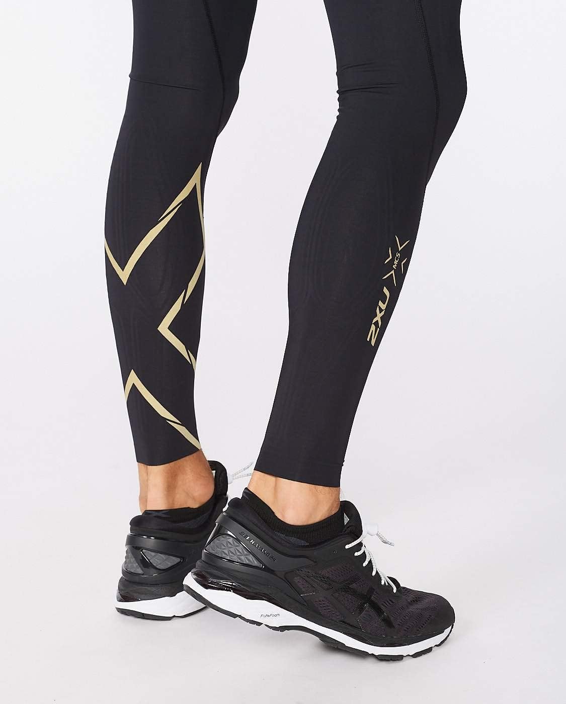 2XU Men's Light Speed Compression Tights - Lightweight & Flexible Support for Improved Running Performance