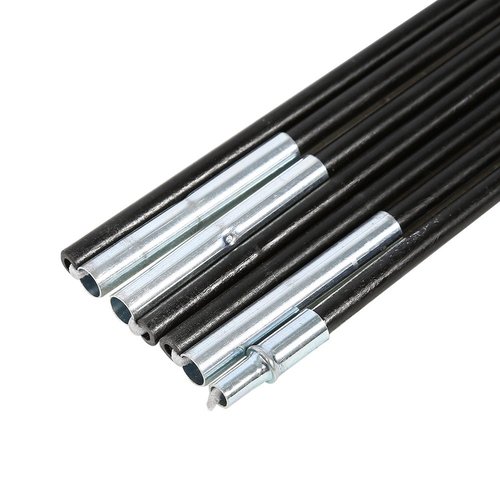 Replacement Tent Poles Fiberglass 2 Sets 7 Sections Outdoor Camping Double Tent Pole Support Frames Kit Tent Replacement Poles Replacement Tent Poles Fiberglass Tent Poles Replacement