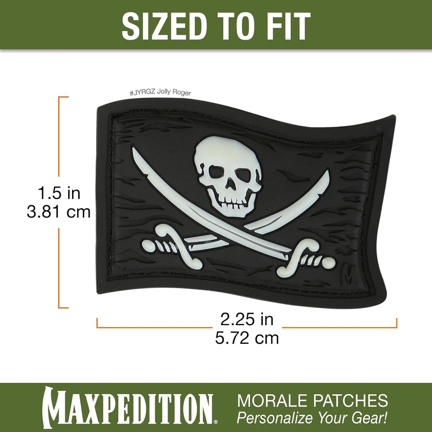 MAXPEDITION Jolly Roger Patch