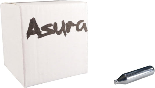 Asura 12g 12 Gram CO2 Gas Cartridges for Airsoft BB Paintball Guns - Pack of 15