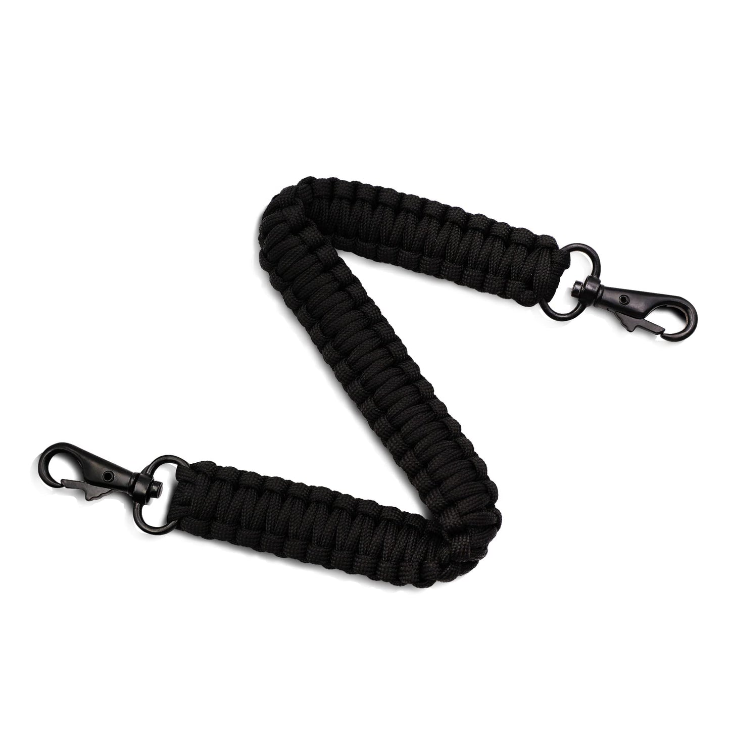NATURE PIONEOR Adjustable Shoulder Strap Replacement, Paracord Handle for Water Bottle Holder, Comfortable Universal Neoprene Thick Padded Bag Strap with Metal Hooks