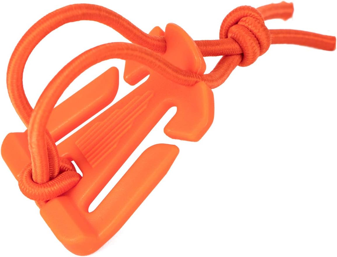 IronSeals 10 Pack Triangle Shape Tactical Gear Clip Backpack Webbing Attachments for 1 inch Molle Webbing