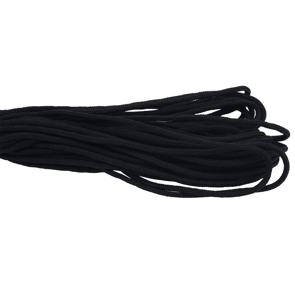 2Mm Paracord Black Paracord, 2Mm Black 2Mm Dia 1 Strand Core Multi Function Paracord For Camping Climbing Tying Rope(31M) (15)