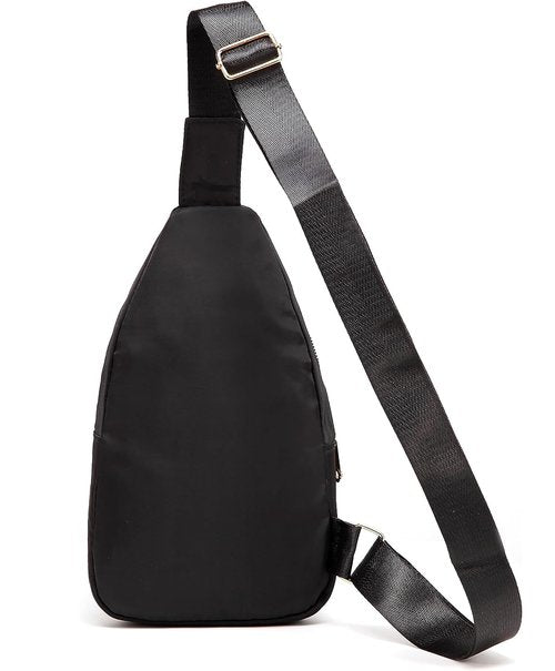 Xsecnua Crossbody Sling Bag Small Sling Backpack, Cross Body Bag Chest Bag for Women Men Travel Hiking Daypack