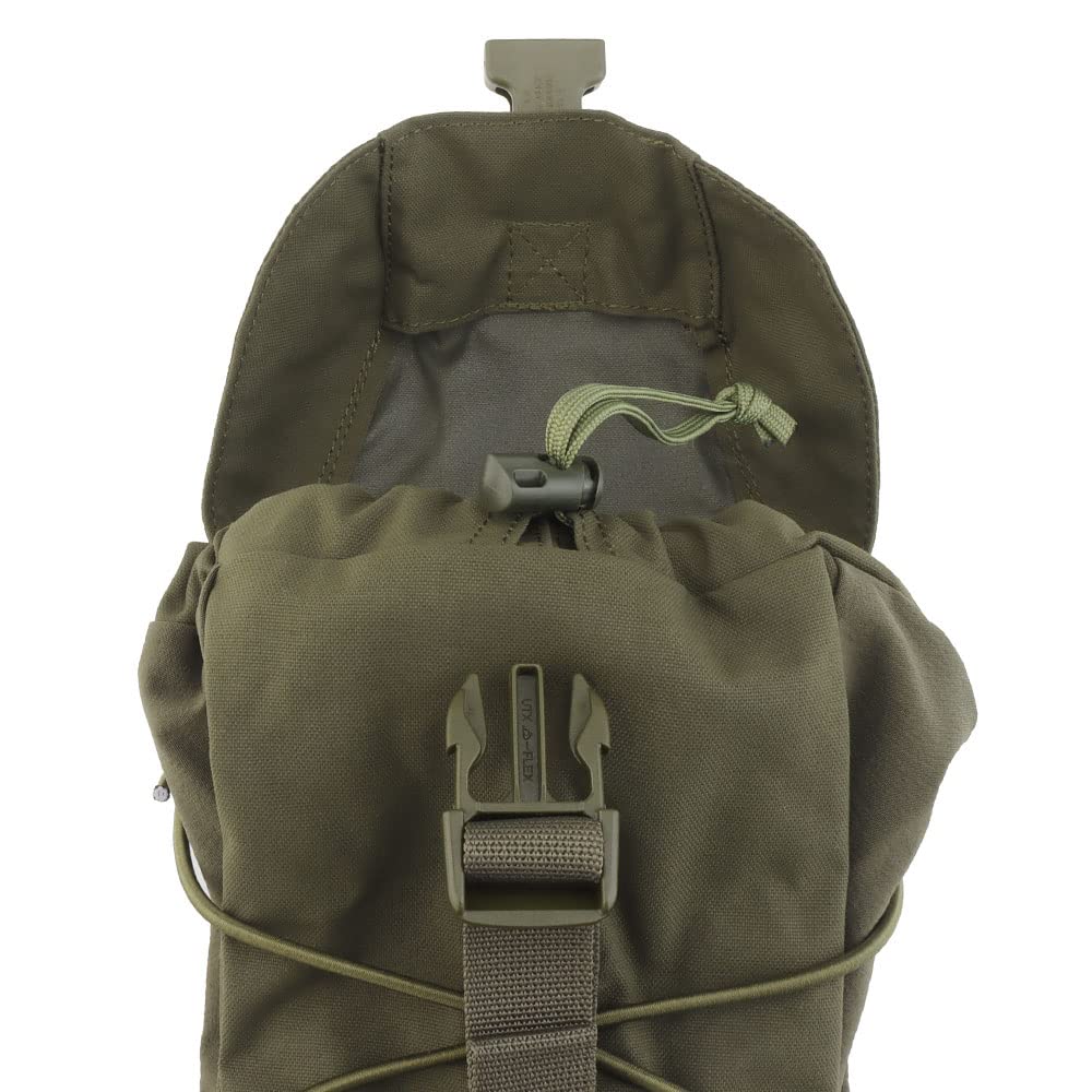 Hdlsina Multifunctional large capacity Dump Pouch Drawstring Magazine Tactical Utility Pouch Recycling Pouch Waist Bag (Green)