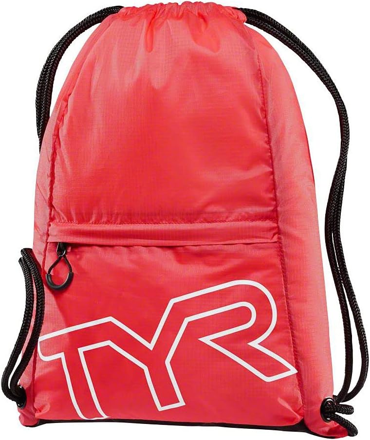 TYR Draw String Backpack 001 Black